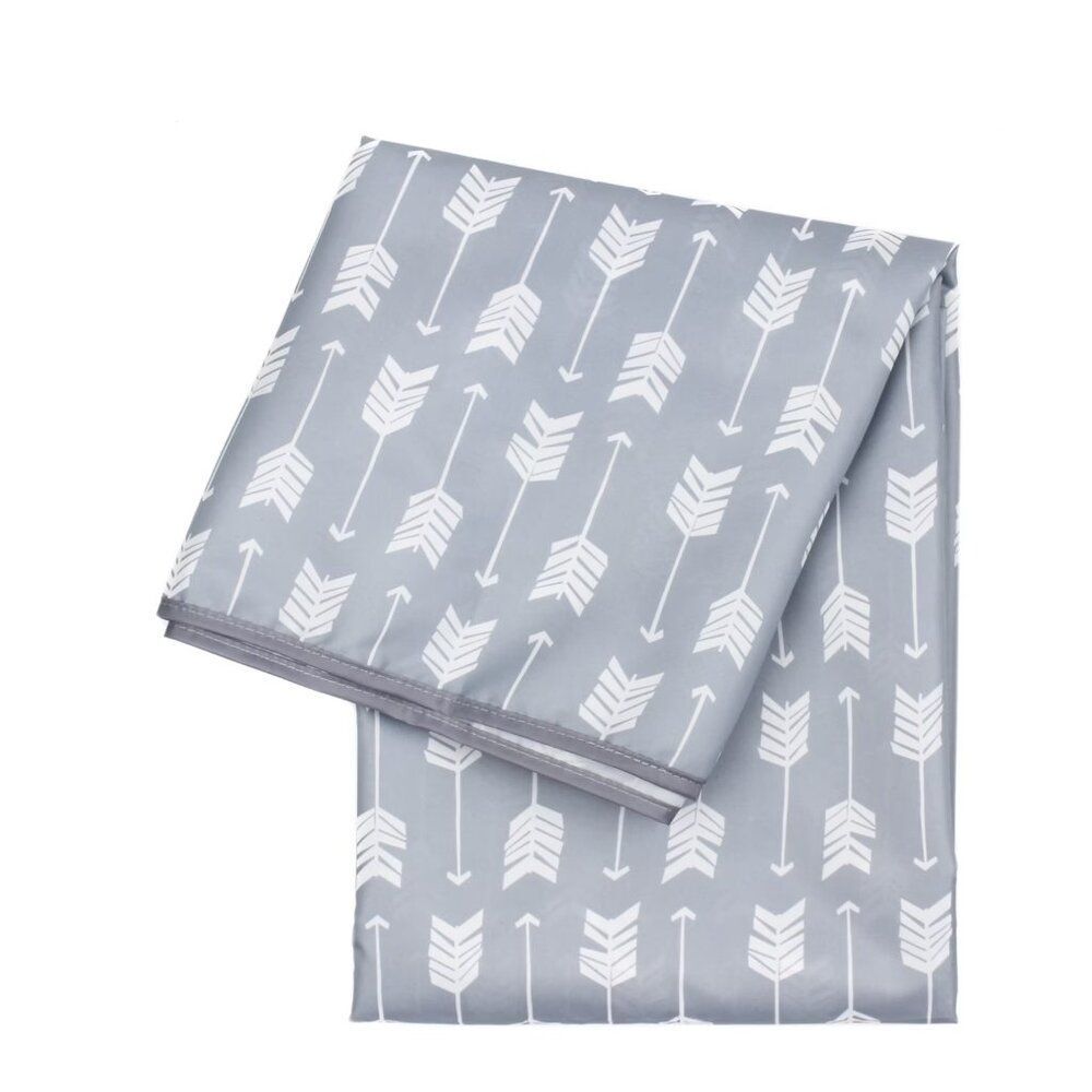 Bumkins High Chair Splat Mat for Floors or Tables, 42x42‎ (Arrows)